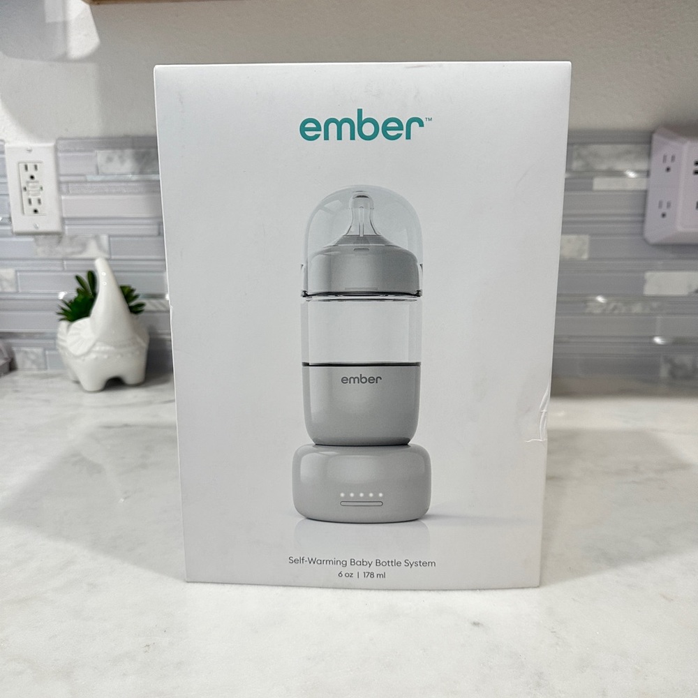 Ember Gray Self-Warming Baby Bottle System - OPEN BOX